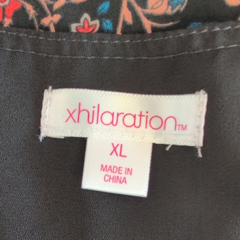 Xhilaration Floral Maxi Dress XL                                         V251 - Picture 7 of 9
